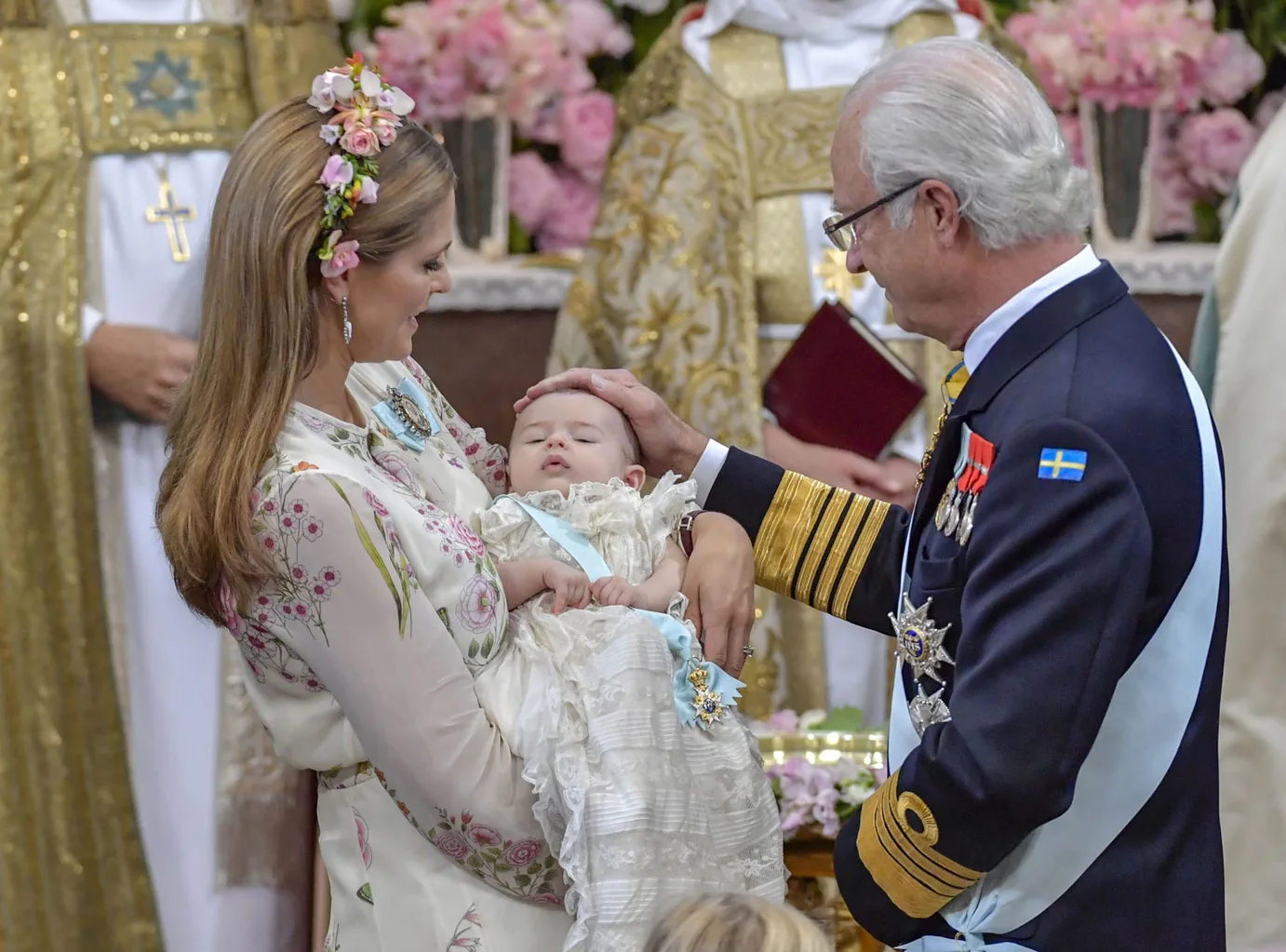 Princess Adrienne's christening photos released New Idea(02)