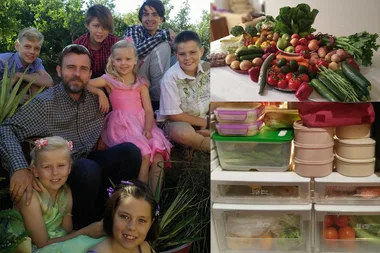 Kristy and Jeremy have found the perfect way to feed their blended family of nine on a tight budget.
