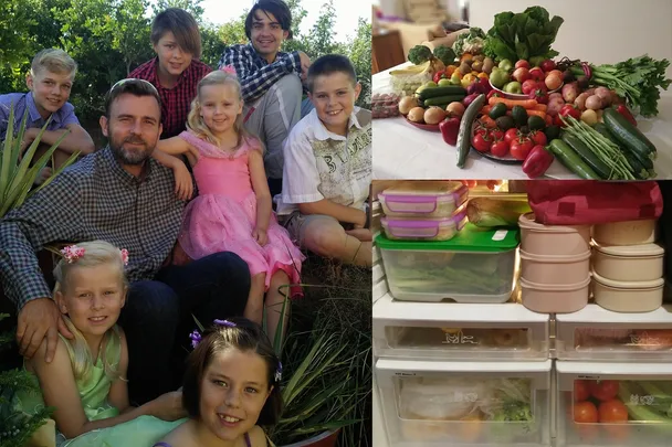 Kristy and Jeremy have found the perfect way to feed their blended family of nine on a tight budget.
