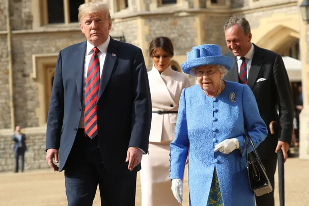 President Donald Trump, Queen Elizabeth