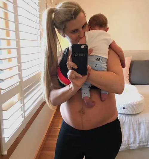 Tiffiny Hall on how to lose weight after giving birth