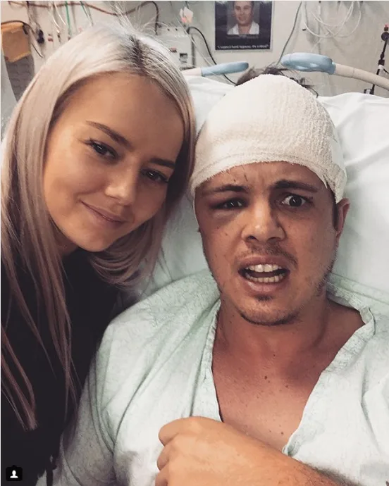Johnny Ruffo girlfriend Tahnee Sims shares instagram post on brain tumour battle