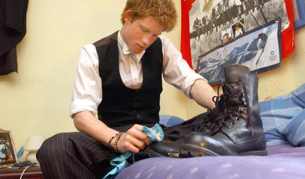 Photos of Prince Harry at Eton school surface