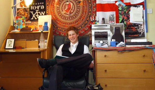 Photos of Prince Harry at Eton school surface