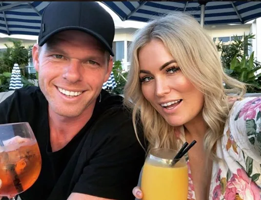 Jarrod Woodgate bachelor star photographed looking downcast after Keira Maguire split