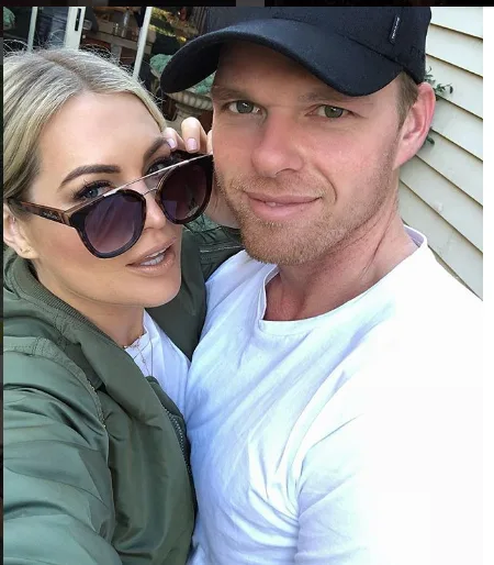 Jarrod Woodgate bachelor star photographed looking downcast after Keira Maguire split