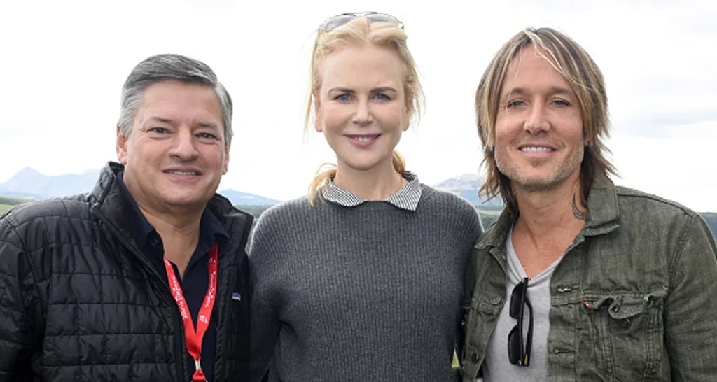 Nicole Kidman and Keith Urban with Ted Santaros at Telluride Film Festival