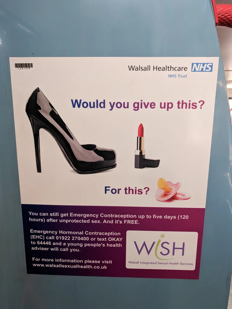 Emergency contraception advert slammed as sexist