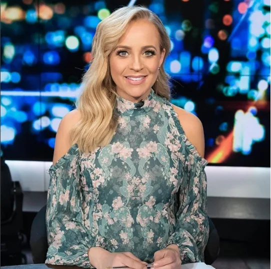 Pregnant Carrie Bickmore shows off baby bump in bikini