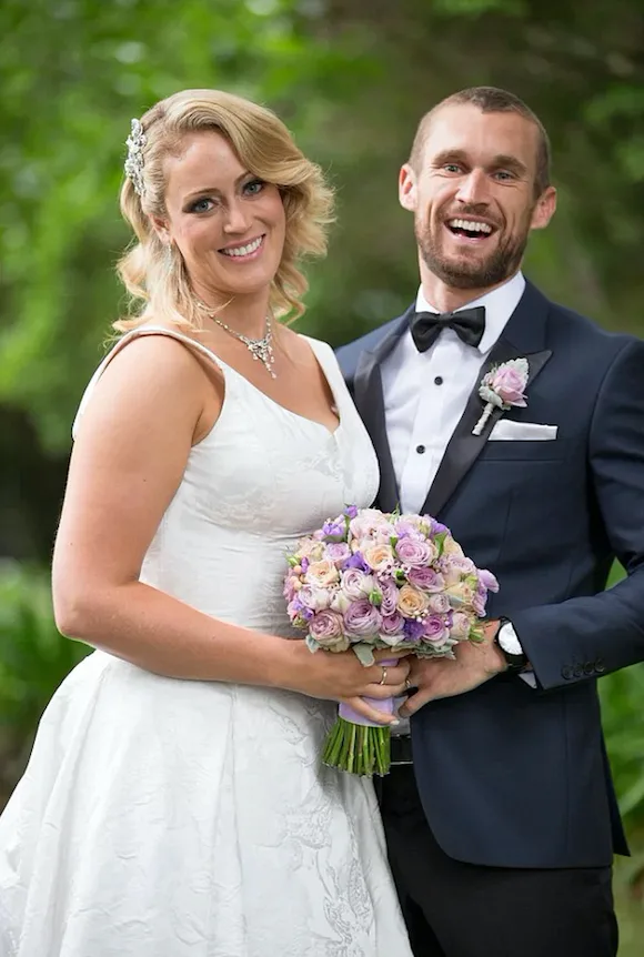 Married at first sight clare verrall wears white dress