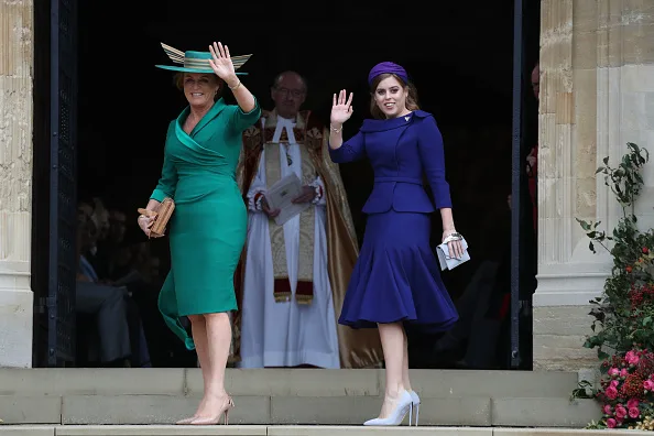 princess beatrice maid of honour dress eugenie wedding