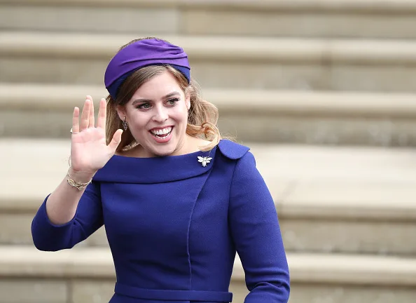 princess beatrice maid of honour dress eugenie wedding
