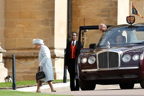 Queen and a healthy-looking Prince Philip arrive for Princess Eugenie wedding