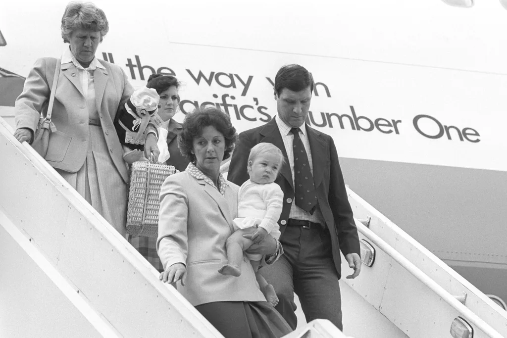 Prince William, then 10-months old, went on the tour to Australia and New Zealand