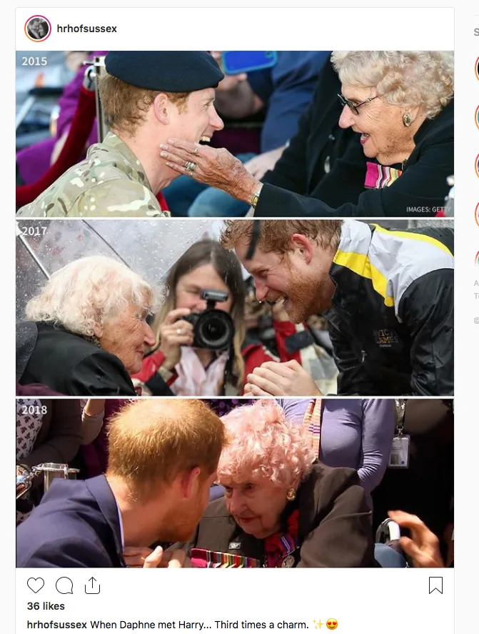 Harry and Daphne have met on three occasions