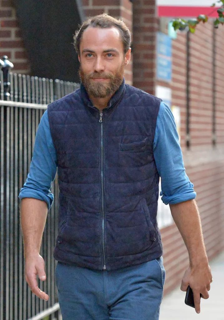 James Middleton arrives after Pippa Middleton gave birth