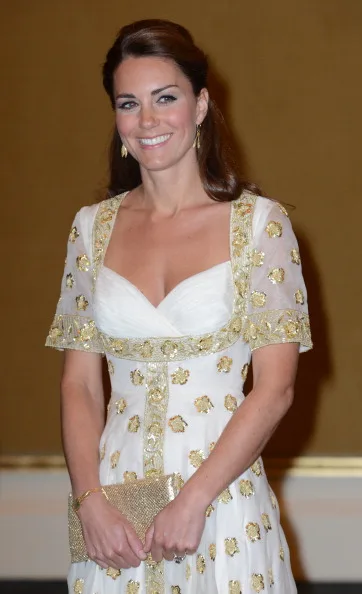 meghan markle kate middleton wear princess gowns