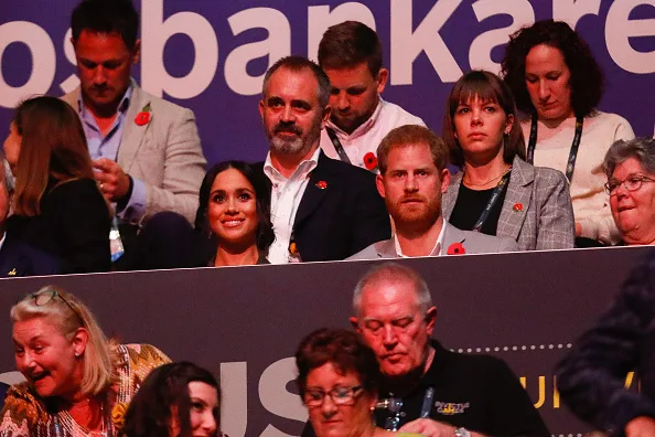 prince harry meghan markle arrive Invictus Games closing ceremony
