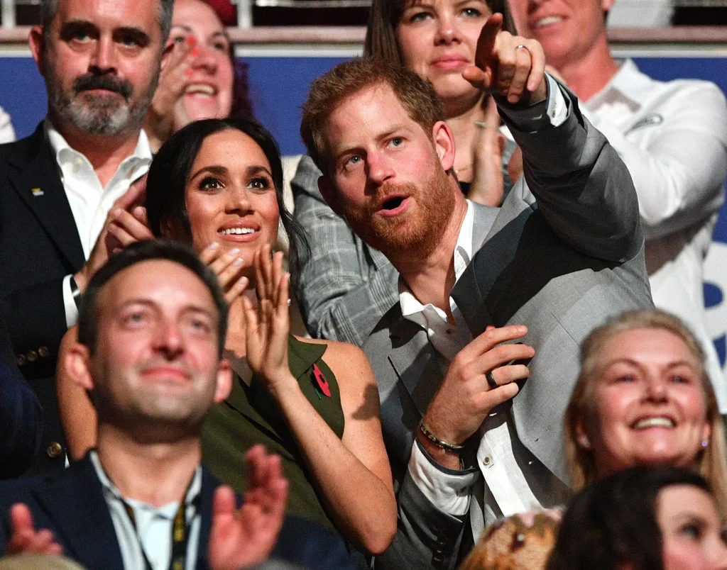 prince harry meghan markle arrive Invictus Games closing ceremony