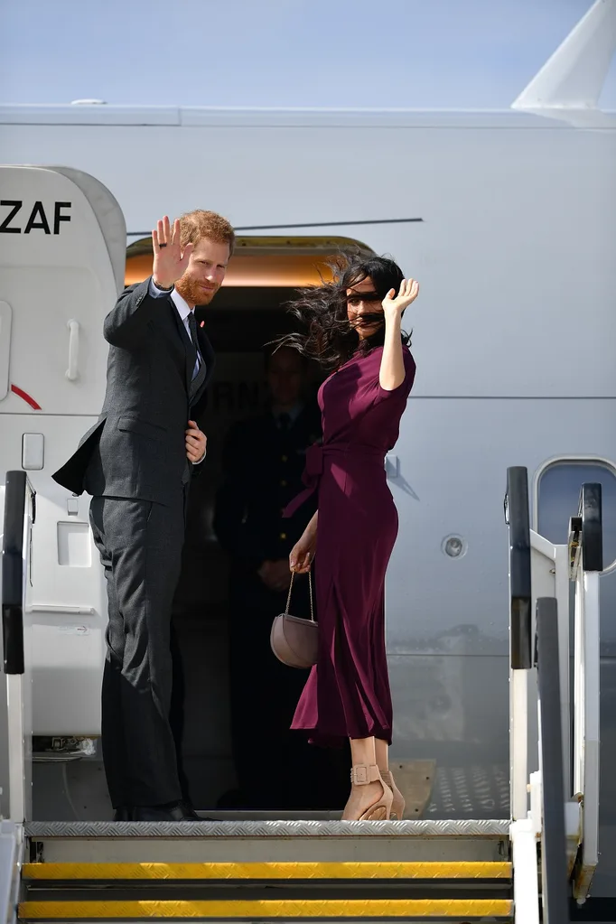 Harry and Meghan farewell Australia