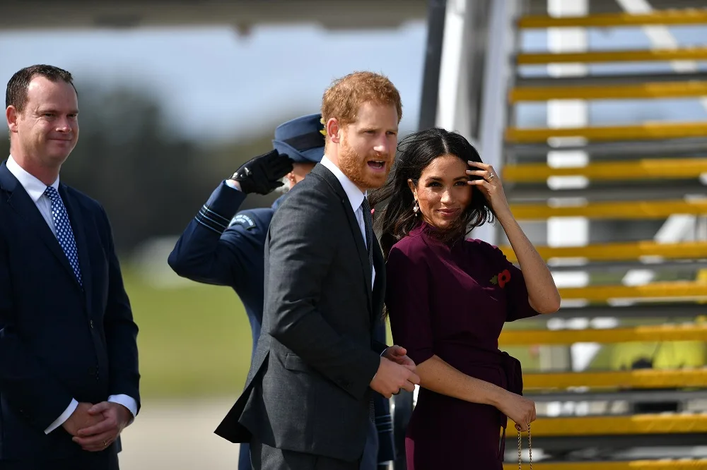 Harry and Meghan farewell Australia