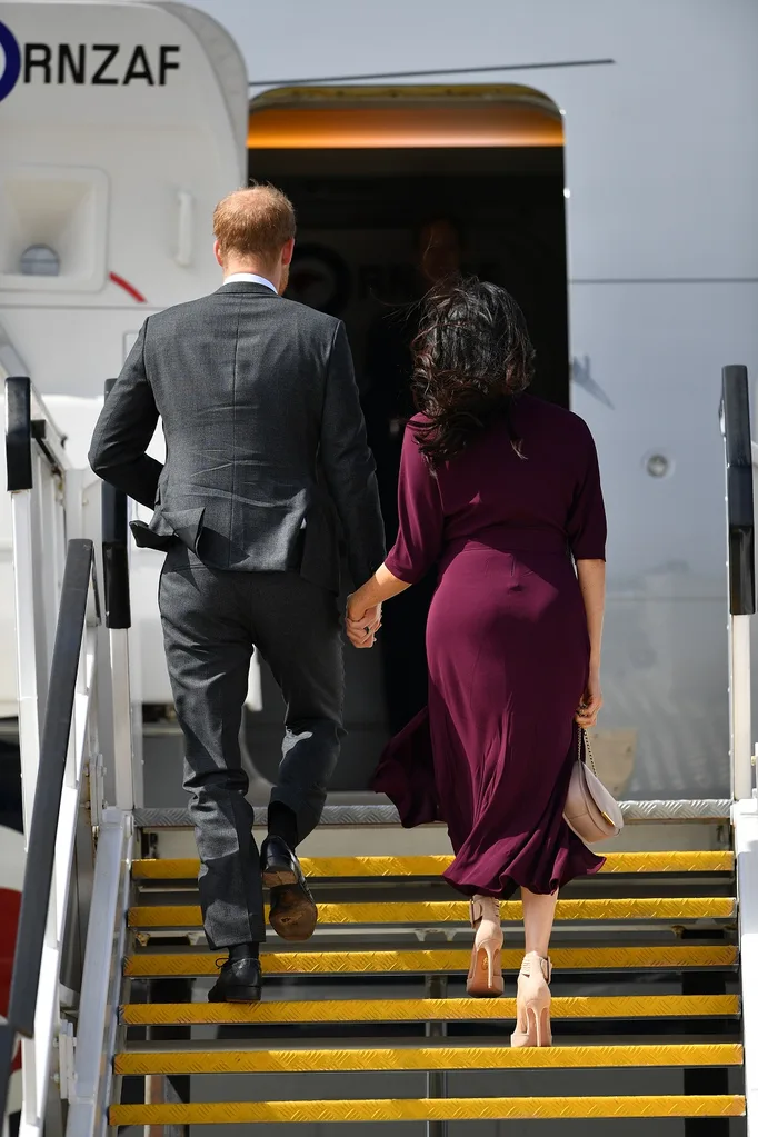 Harry and Meghan farewell Australia