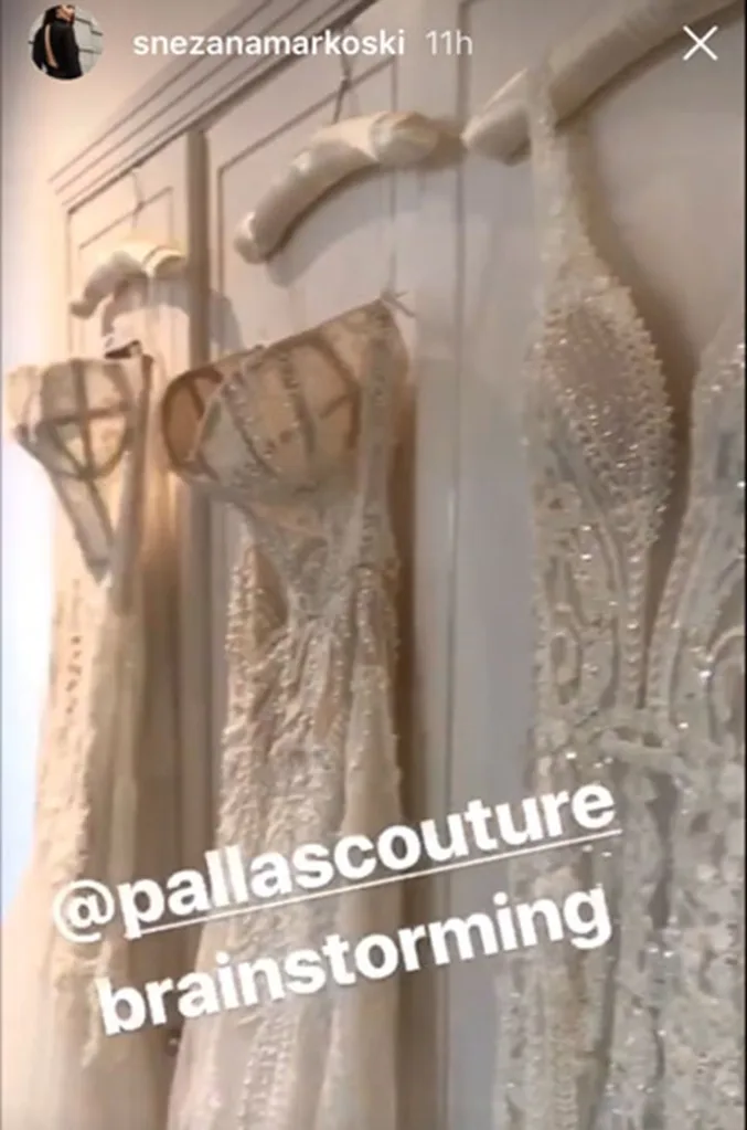 snezana wedding gown inspiration