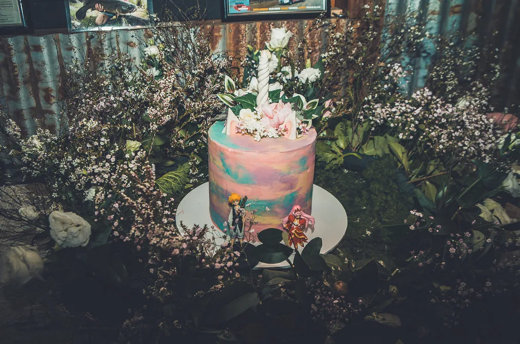 Budget wedding tips from Australian bride who had unicorn theme