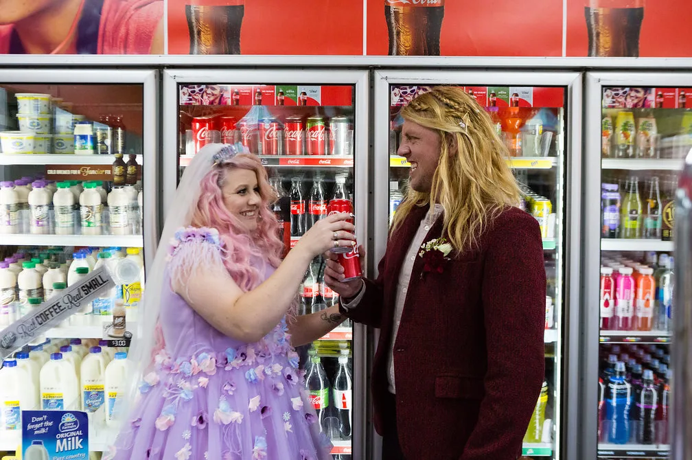 Budget wedding tips from Australian bride who had unicorn theme