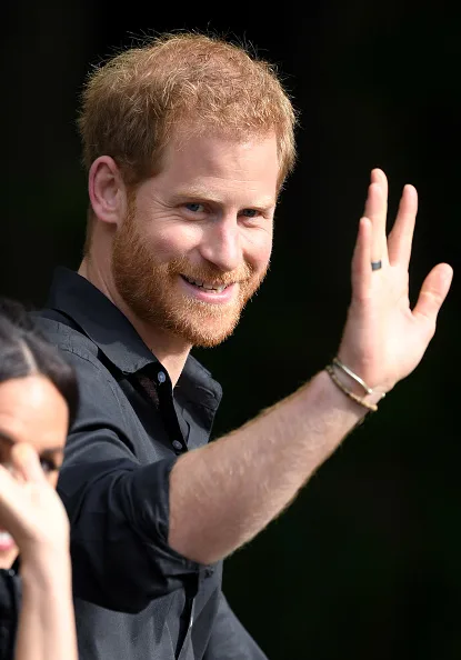 Prince William harry litter picking holiday charles
