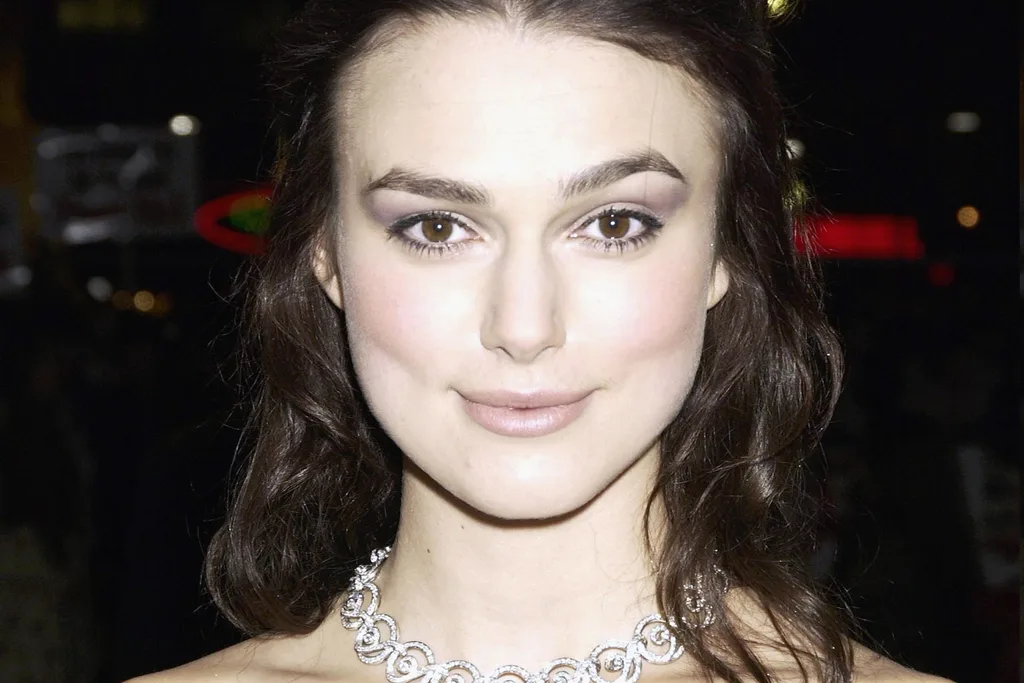 Keira Knightley - just 17 years old and perfect ... except for the odd pimple or two.