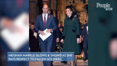 Pregnant Meghan Markle Shows Growing Baby Bump While Holding Hands with Prince Harry