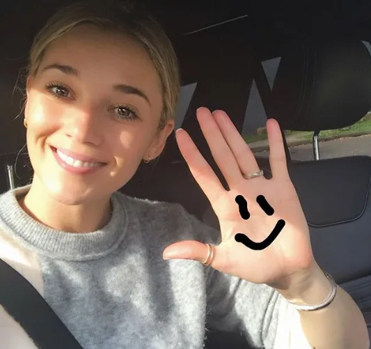 Jasmine shared a photo to raise awareness of World Adoption Day