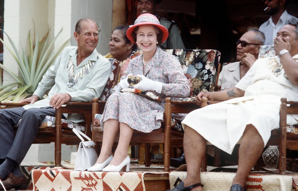 Prince Philip and Queen Elizabeth in Africa