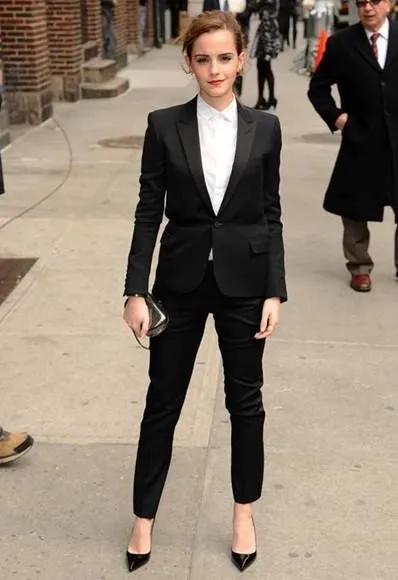 Emma Watson in YSL