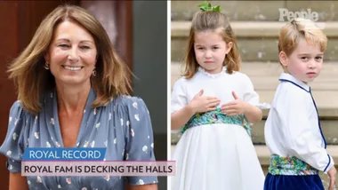 Prince George & Princess Charlotte Get Their Own Christmas Trees, Kate Middleton’s Mom Reveals