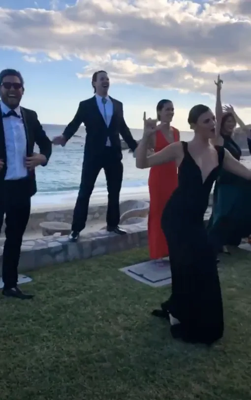 Karl and Jasmine wedding guests