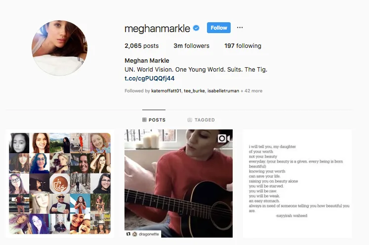 Instagram/Meghan Markle