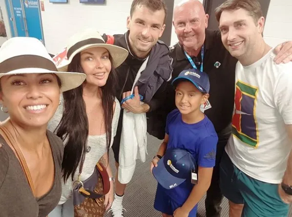 Schapelle corby sister Mercedes wades into grigor dimitrov tennis selfie row