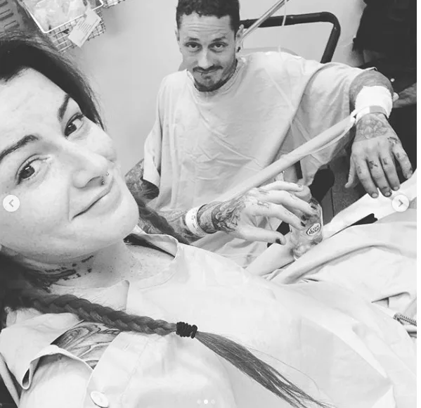 The voice winner karise eden hospitalised motorbike crash