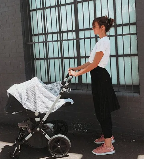Home and away star demi harman baby photo