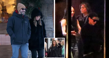 Jennifer Aniston appears deep in thought as she rings in New Year