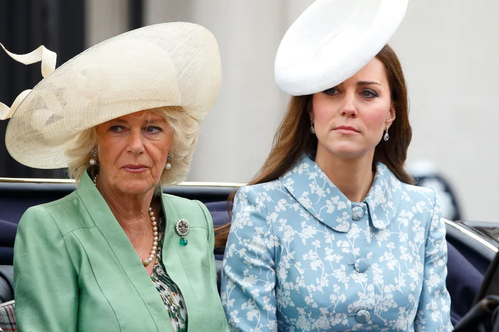 Camilla Parker-Bowles and Kate Middleton