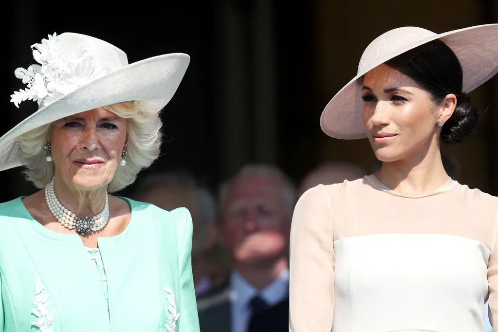 Camilla Parker-Bowles and Meghan Markle