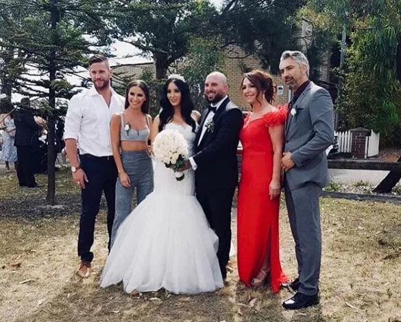 Kat Risteska brother wedding