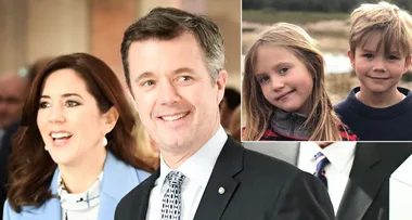 See Princess Mary’s portraits of Prince Vincent and Princess Josephine