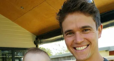 Home and Away star Nic Westaway shares adorable baby photo
