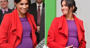 Meghan Markle lets slip her baby’s due date