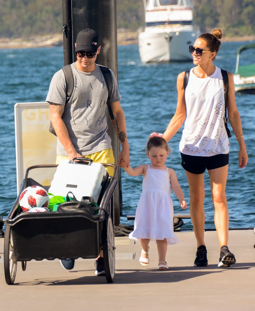 Kyly and Michael Clarke