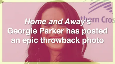 Home and Away’s Georgie Parker shares epic throwback snap